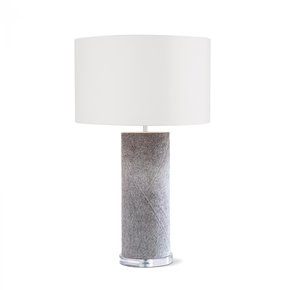 Regina Andrew Andres Column Table Lamp (Grey)