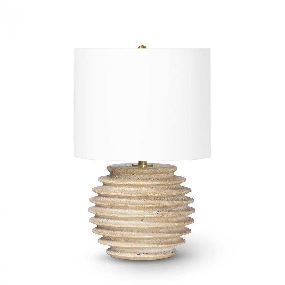 Regina Andrew Thea Travertine Mini Lamp (Natural