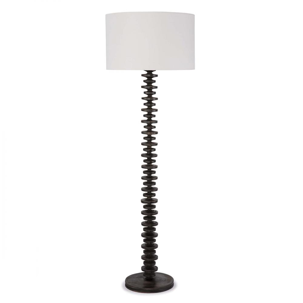 Regina Andrew Fishbone Floor Lamp (Ebony)