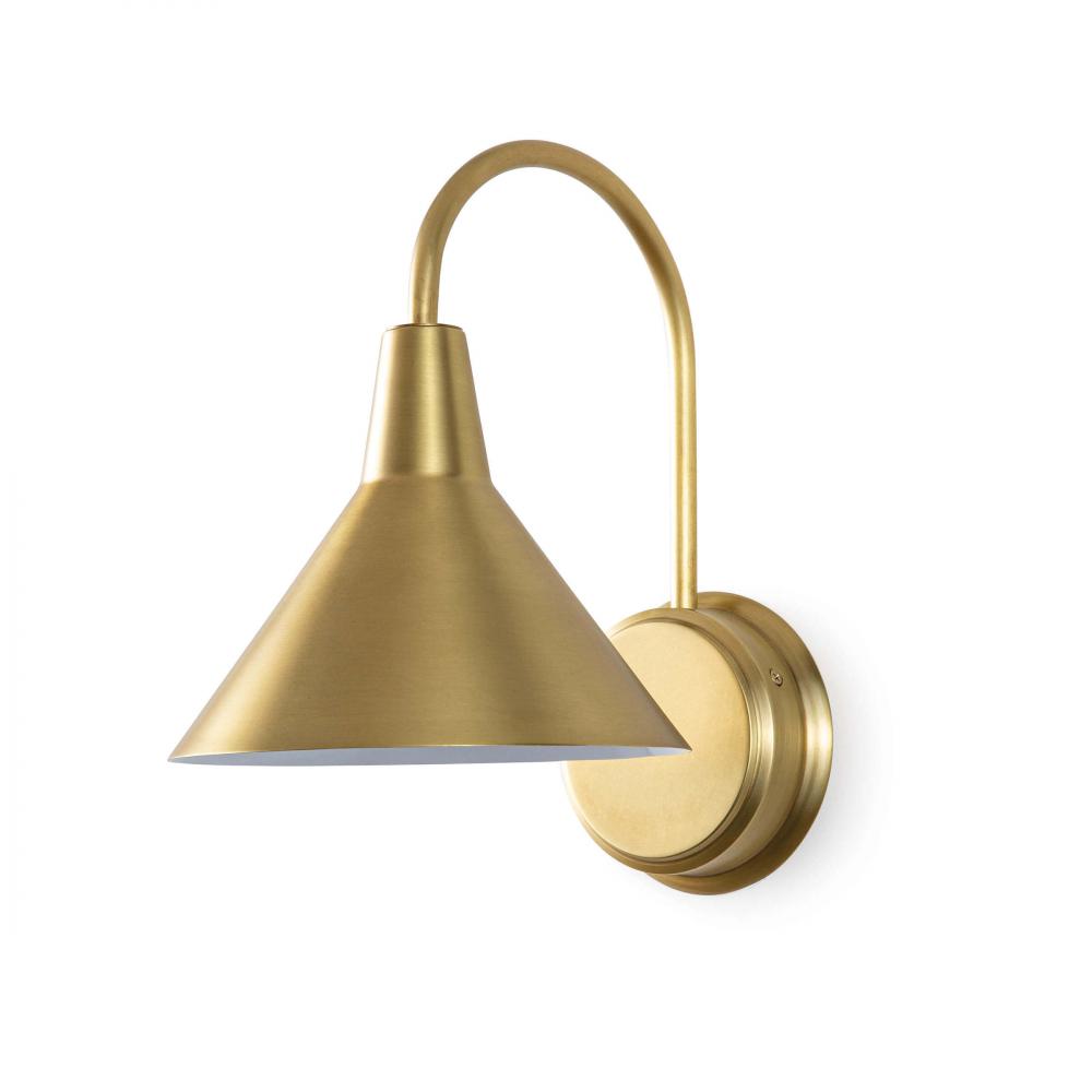 Regina Andrew Dublin Sconce (Natural Brass)