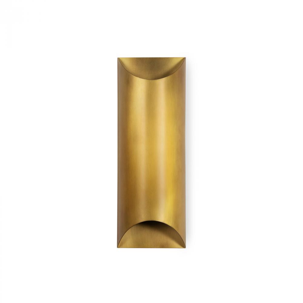 Regina Andrew Meyer Metal Sconce (Natural Brass)