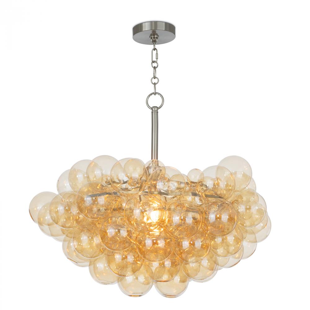 Regina Andrew Bubbles Chandelier (Brushed Nickel