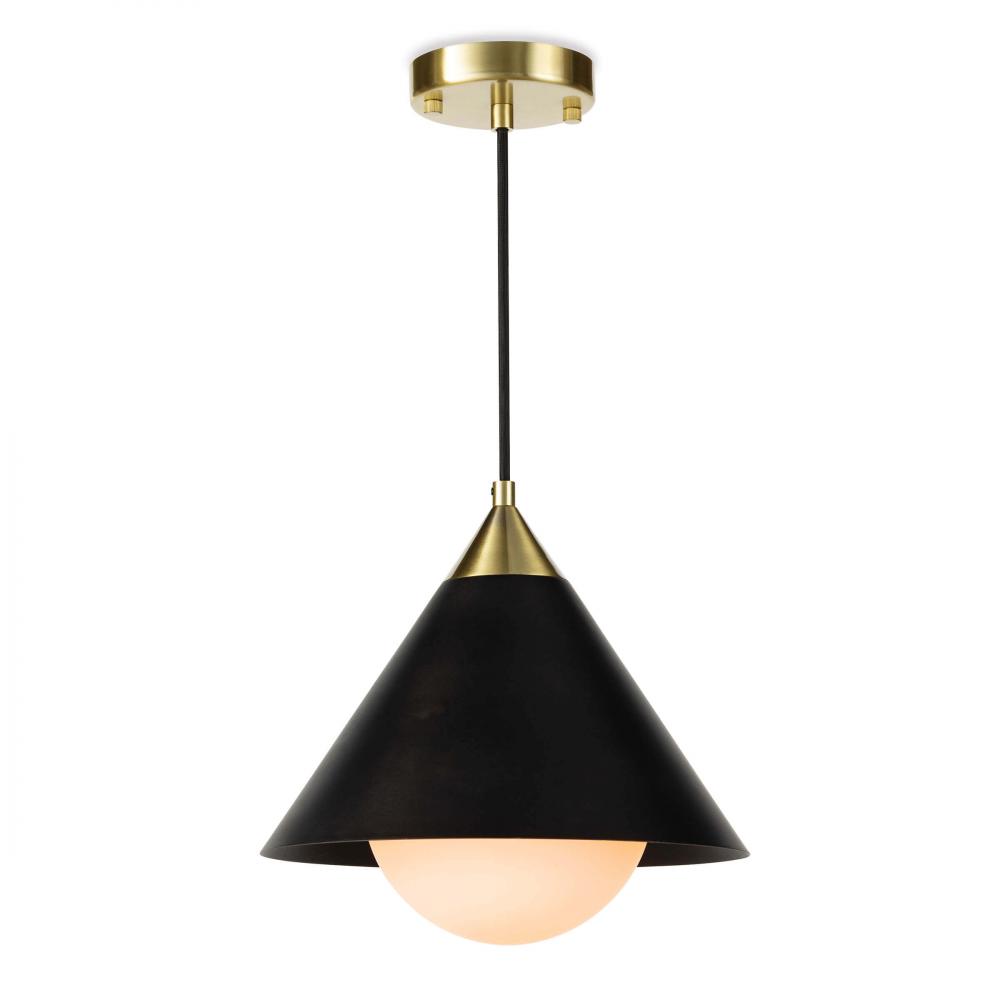 Regina Andrew Hilton Pendant (Blackened Brass an