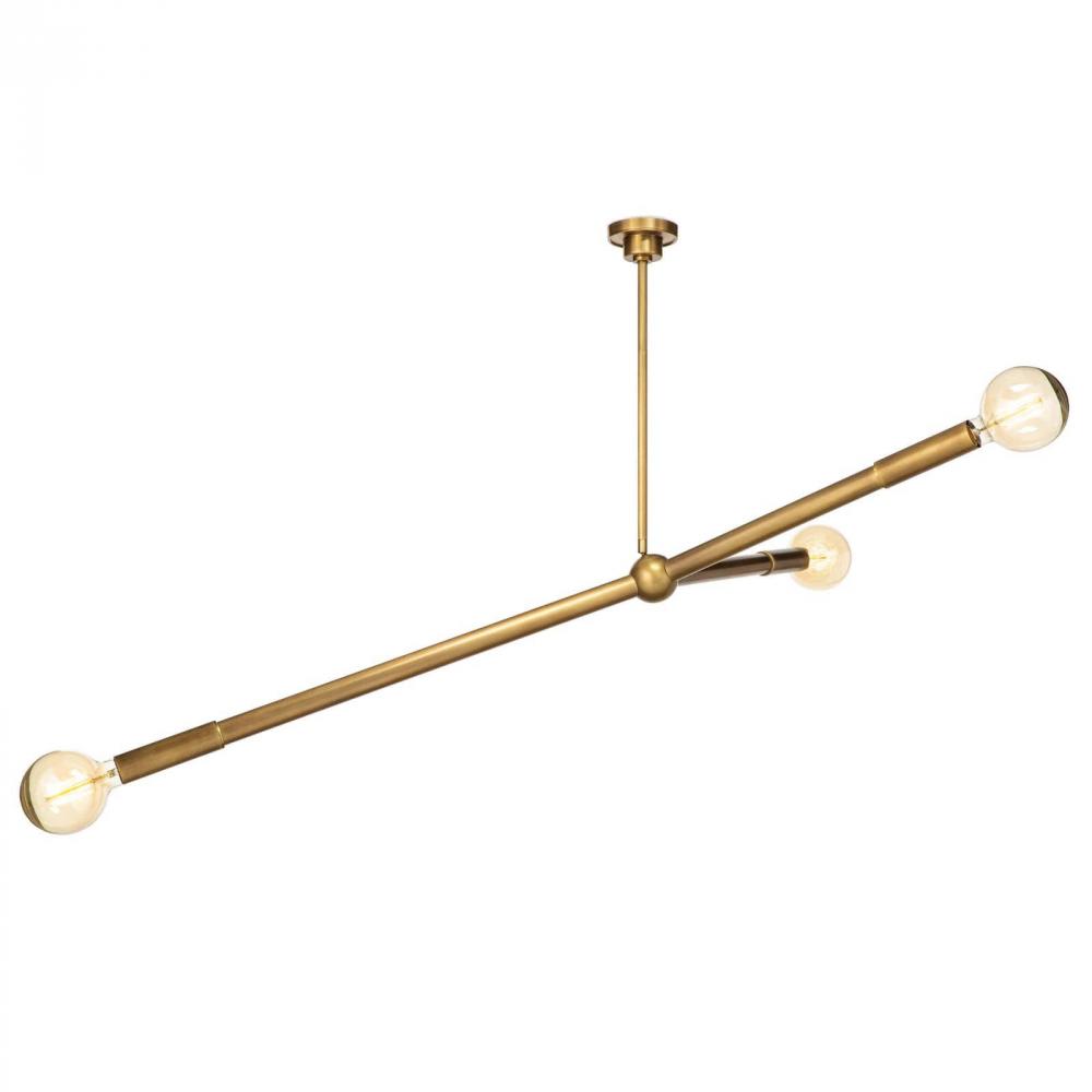 Regina Andrew Talon Chandelier (Natural Brass)