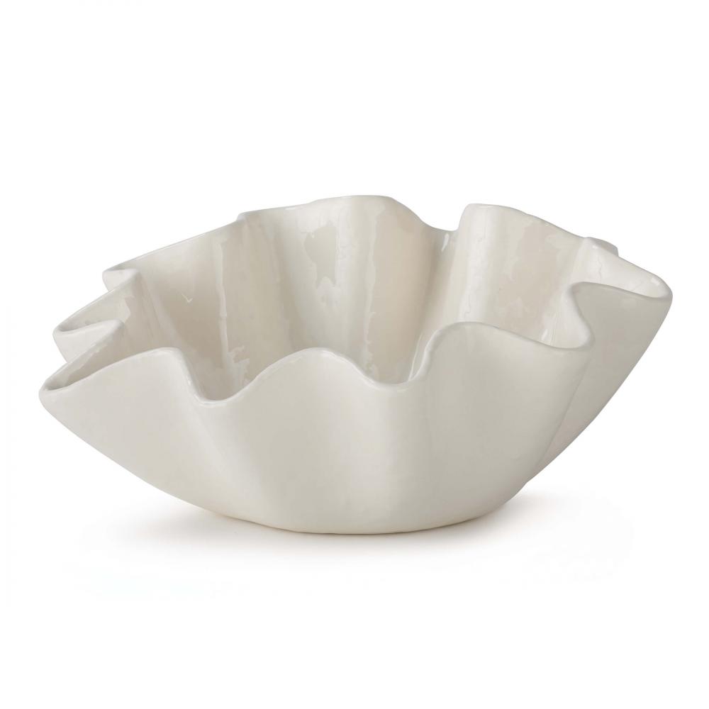 Regina Andrew Ruffle Ceramic Bowl Large