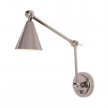 Regina Andrew 15-1115PN - Regina Andrew Sal Task Sconce (Polished Nickel)