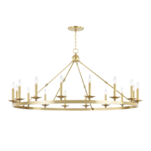 Hudson Valley 3216-AGB - 16 LIGHT CHANDELIER