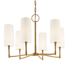 Hudson Valley 366-AGB - 6 LIGHT CHANDELIER