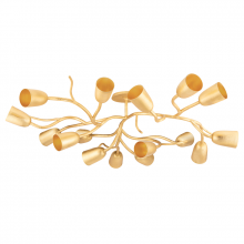 Hudson Valley 5067-GL - Vine Semi Flush