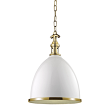 Hudson Valley 7714-WAGB - 1 LIGHT SMALL PENDANT