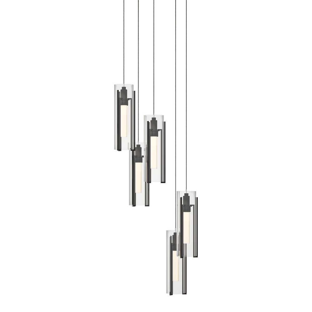 Exos Glass 5-Light Pendant