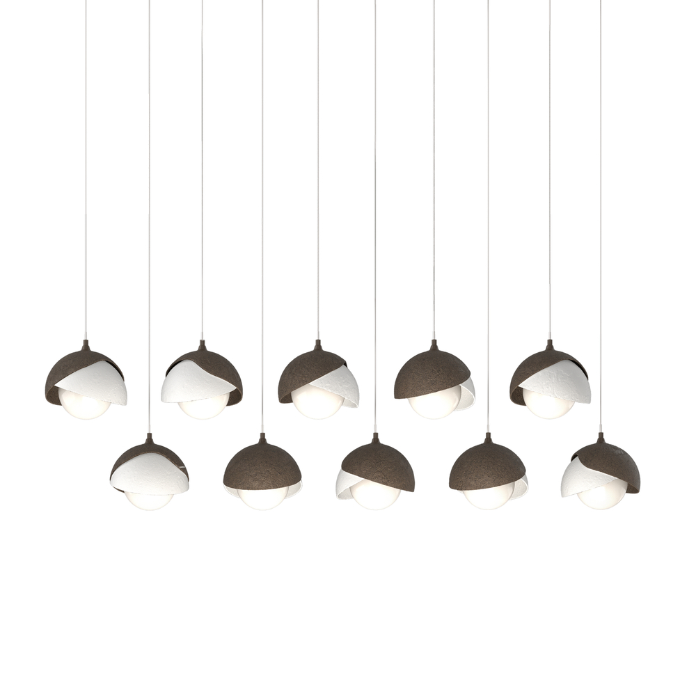 Brooklyn 10-Light Double Shade Pendant