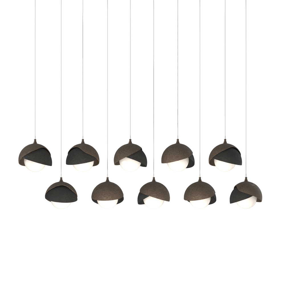 Brooklyn 10-Light Double Shade Pendant