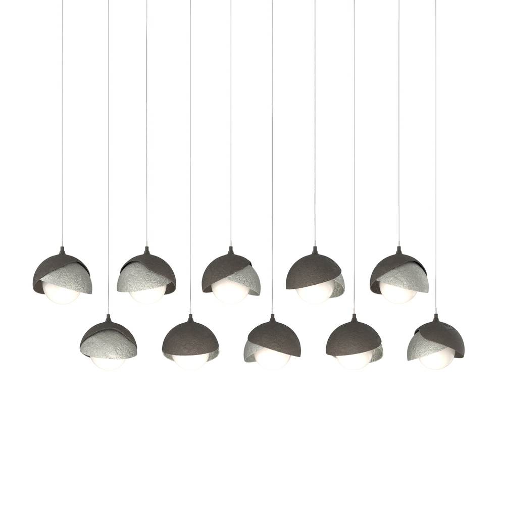 Brooklyn 10-Light Double Shade Pendant