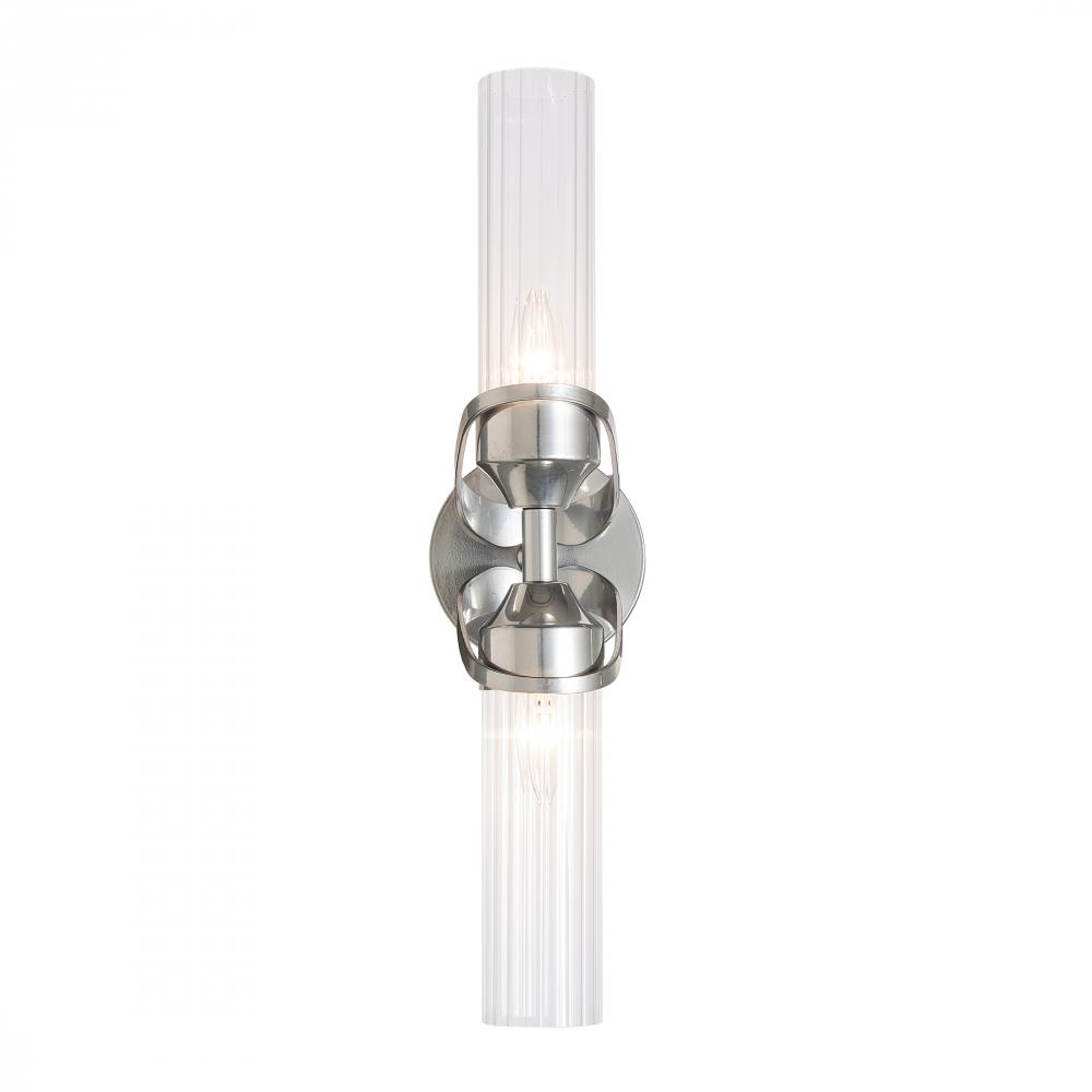 Bow 2-Light Bath Sconce