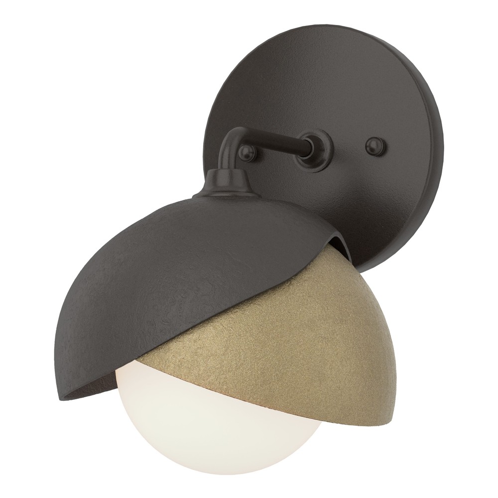 Brooklyn 1-Light Double Shade Bath Sconce