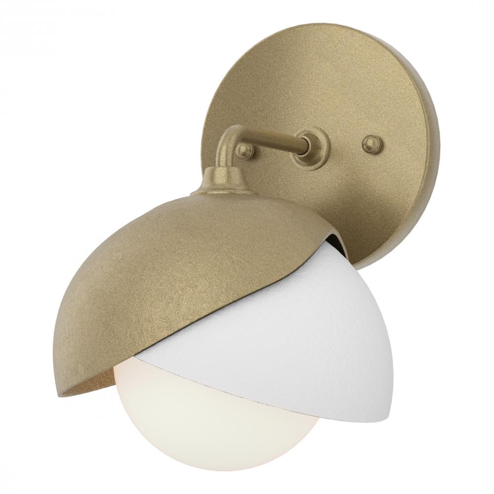 Brooklyn 1-Light Double Shade Bath Sconce