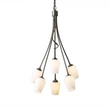 Hubbardton Forge 103043-SKT-07-GG0303 - Flora 6 Arm Chandelier