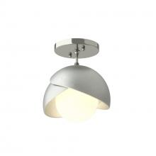 Hubbardton Forge 121377-SKT-85-82-GG0711 - Brooklyn 1-Light Double Shade Semi-Flush