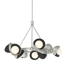 Hubbardton Forge 131068-SKT-MULT-85-10-GG0711 - Brooklyn 9-Light Double Shade Ring Pendant