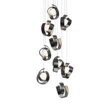 Hubbardton Forge 131099-SKT-LONG-89-GG0711 - Riza 9-Light Pendant