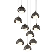 Hubbardton Forge 131105-SKT-LONG-07-14-GG0711 - Brooklyn 9-Light Double Shade Pendant