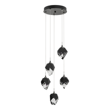 Hubbardton Forge 131137-SKT-LONG-89-BP0754 - Chrysalis 5-Light Small Crystal Pendant