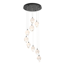 Hubbardton Forge 131140-SKT-LONG-10-WP0754 - Chrysalis 9-Light Small Crystal Pendant