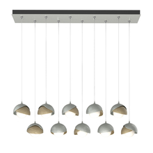 Hubbardton Forge 131205-SKT-STND-82-84-GG0711 - Brooklyn 10-Light Double Shade Pendant