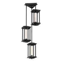 Hubbardton Forge 131635-LED-MULT-89-ZM0733 - Athena Triple Short LED Lantern