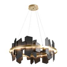 Hubbardton Forge 139665-LED-STND-86-SL - Ardesia Circular LED Pendant