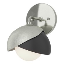 Hubbardton Forge 201374-SKT-85-10-GG0711 - Brooklyn 1-Light Double Shade Bath Sconce