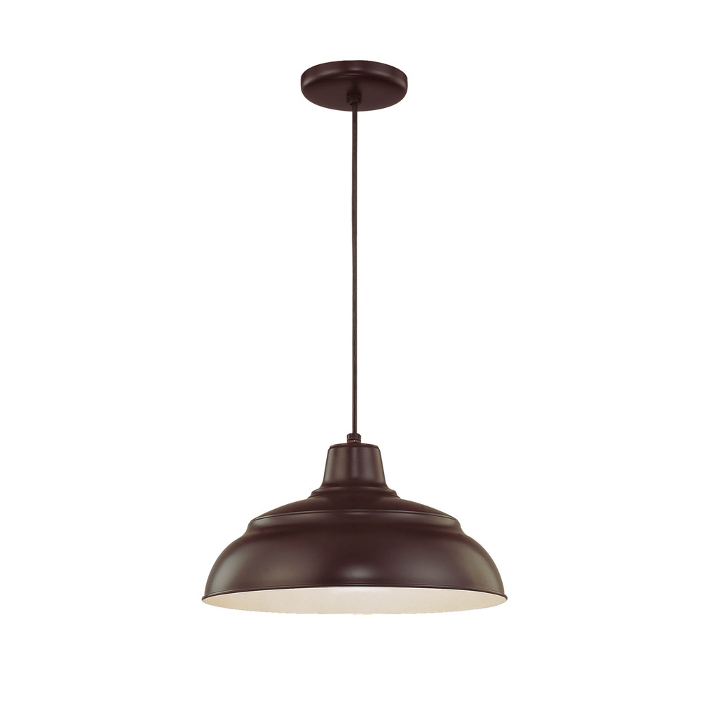 R Series 1-Light Cord Hung Warehouse Architect Bronze