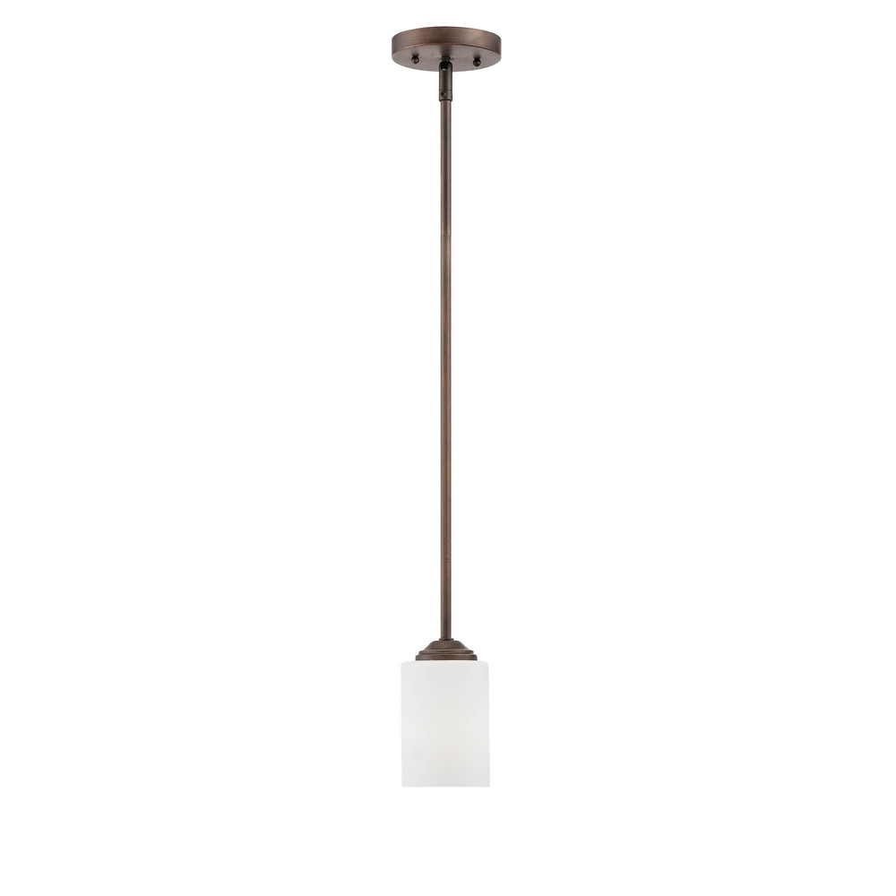 Lansing 1-Light Mini-Pendant light Rubbed Bronze