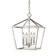 Millennium 3234-SN - 4-Light Pendant light Satin Nickel