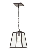 Millennium 8011-PBZ - Grant 1-Light Outdoor Hanging Lantern Powder Coated Bronze