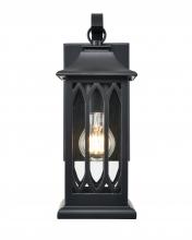 Millennium 88101-PBK - Mallorey 1-Light Outdoor Wall Sconce Powder Coated Black