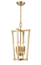 Millennium 9124-MG - 4-Light Pendant light Modern Gold