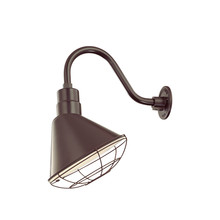 Millennium RAS12-ABR - R Series 1-Light Angle Shade Architectural Bronze