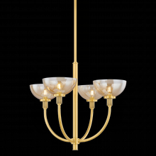 Mitzi by Hudson Valley Lighting H981804-AGB - Eva Chandelier