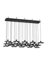 Visual Comfort & Co. Modern Collection 700TRSPEVS27TB-LED930120 - Eaves 27 Light Chandelier