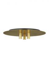 Visual Comfort & Co. Modern Collection 700FMPNT16NB-LED930 - Ponte 16 Flush Mount