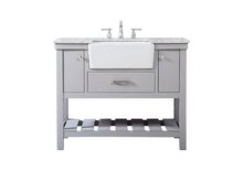 Elegant VF60142GR - 42 inch Single bathroom vanity in grey