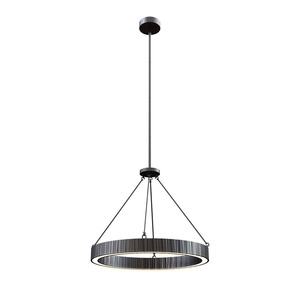 Kensington 30-in Urban Bronze LED Pendant