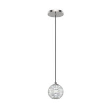 Alora Lighting PD321201PN - Marni 5-in Polished Nickel LED Pendant