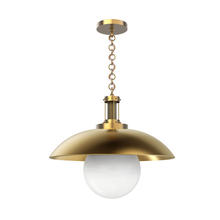 Alora Lighting PD351401VB - Oviatt Vintage Brass 1 Light Pendant