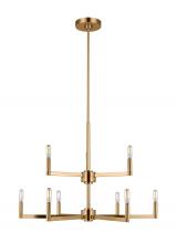 Visual Comfort & Co. Studio Collection 3164209-848 - Fullton Nine Light Chandelier