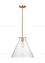 Visual Comfort & Co. Studio Collection 6592101EN7-848 - Kate One Light Cone Pendant