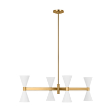 Visual Comfort & Co. Studio Collection AEC1068MWT - Albertine Linear Chandelier