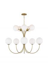 Visual Comfort & Co. Studio Collection KSC11210BBS - Noemie Large Chandelier